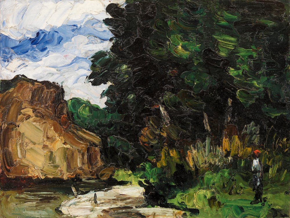 River Bend, Paul Cézanne