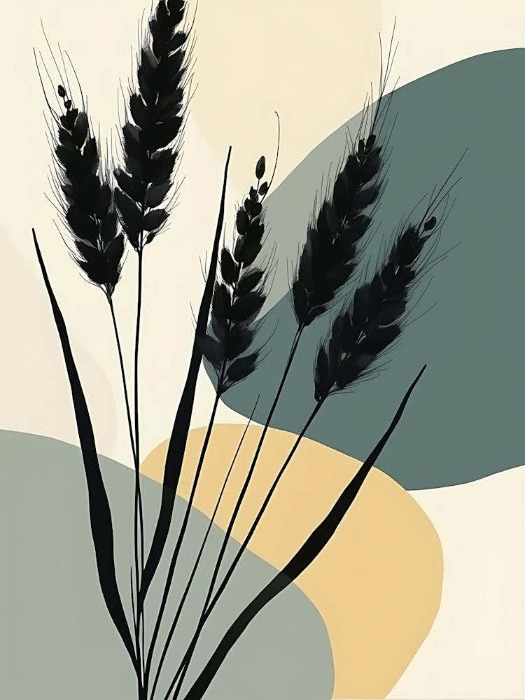 Neutral Pastel Leaves for Relaxing Wall Aesthetic