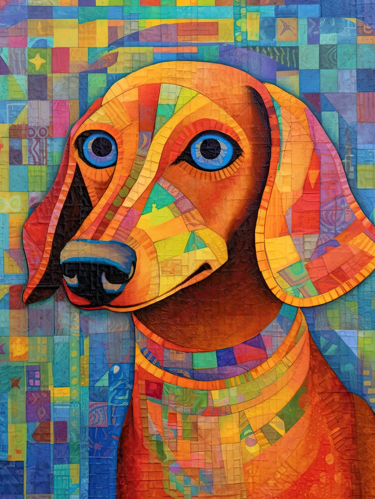 Dachshund abstracts 1