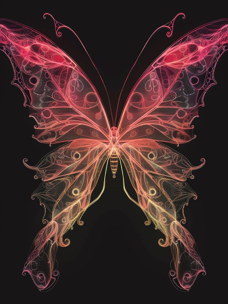 Butterfly Fractal Art