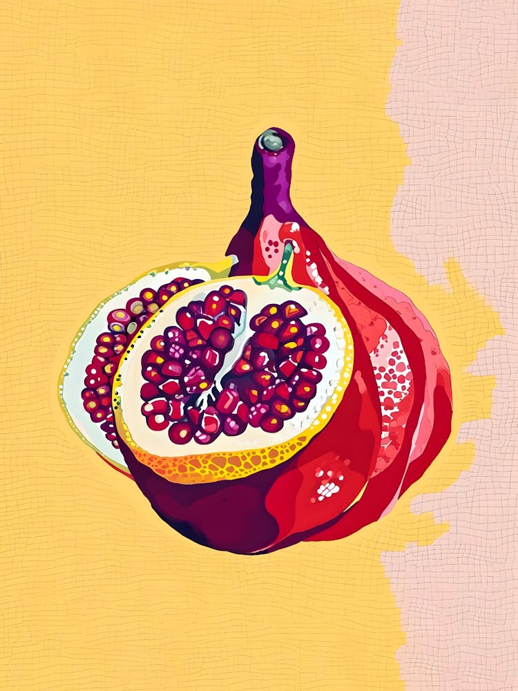 Pomegranate Canvas Print