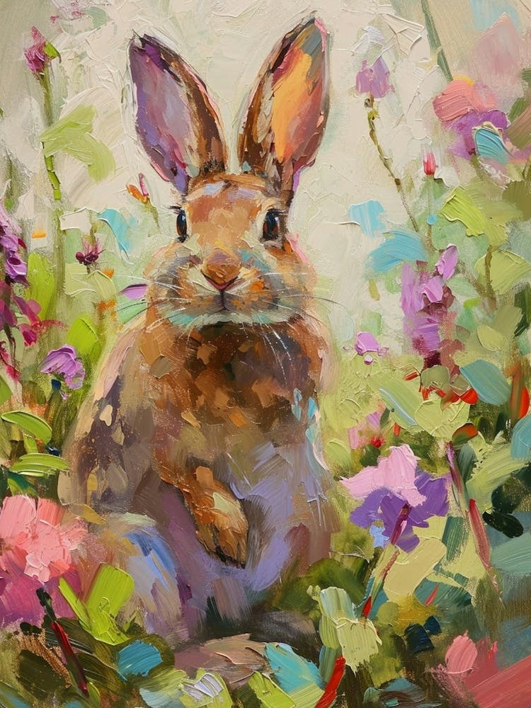 Beveren Rabbit Painting 2