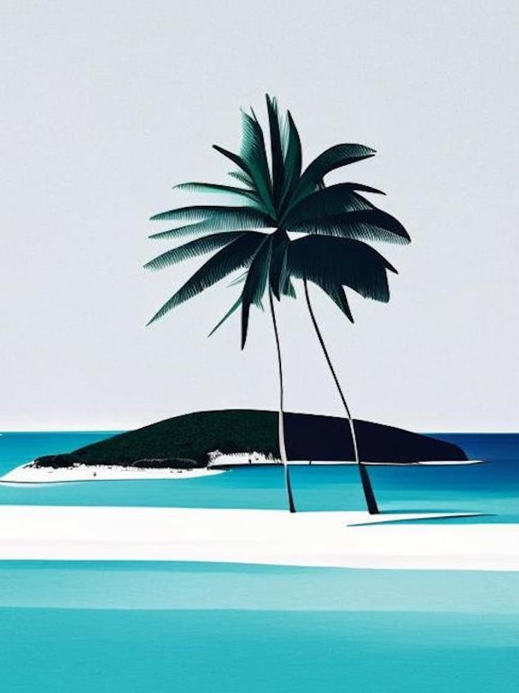 Tobago Cays Saint Vincent And The Grenadines Simplistic Tropical Destination