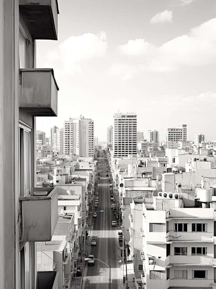 Tel Aviv, Israel, Photography In Black And White 2