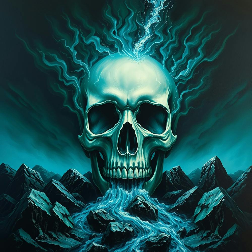 Skull On Fire