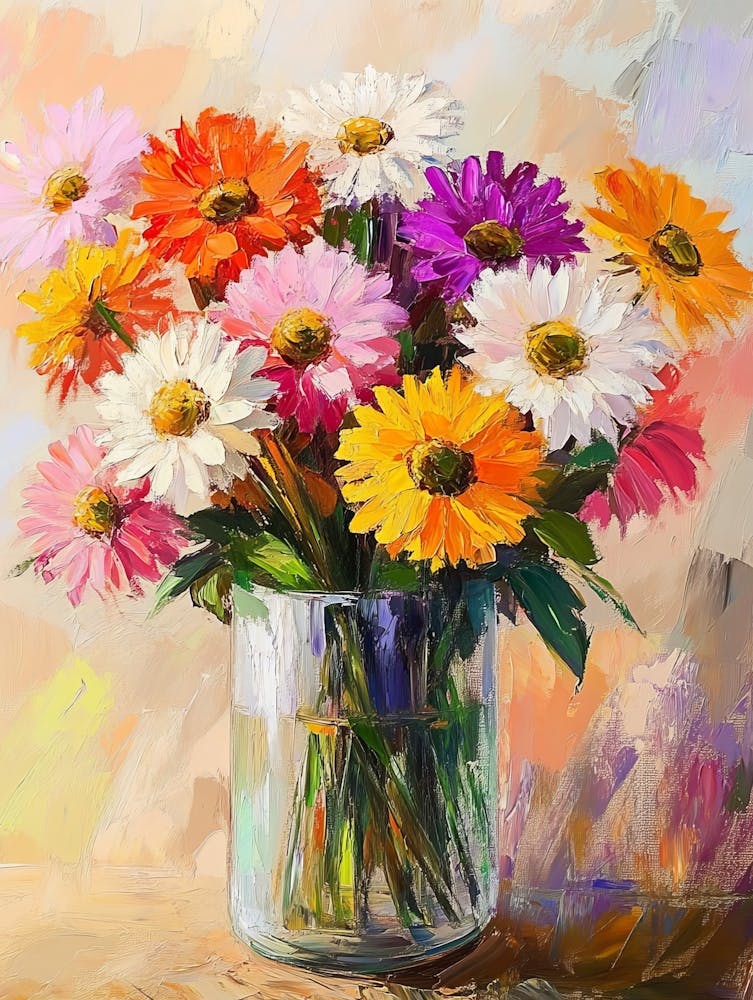 Daisies In A Vase 1