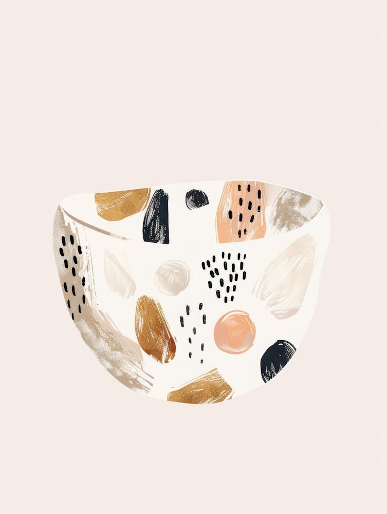 Abstract Bowl