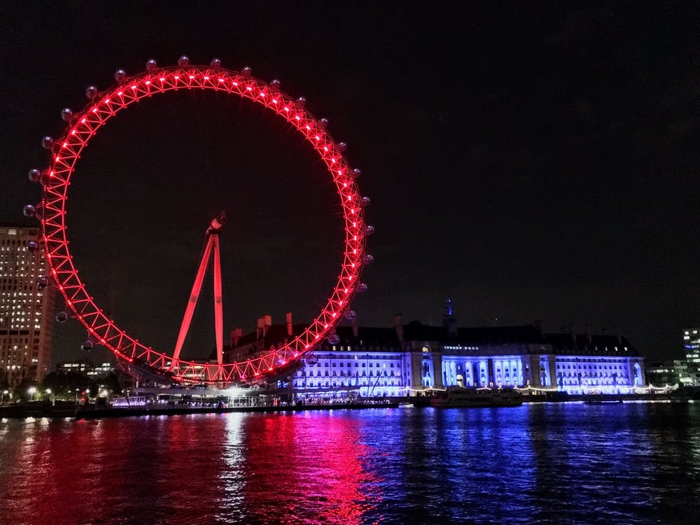 London Eye At Night (UK Series)