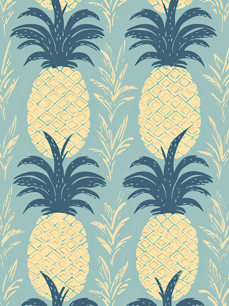 Pineapples Illustration 2
