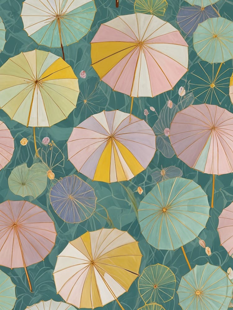Abstract Umbrellas