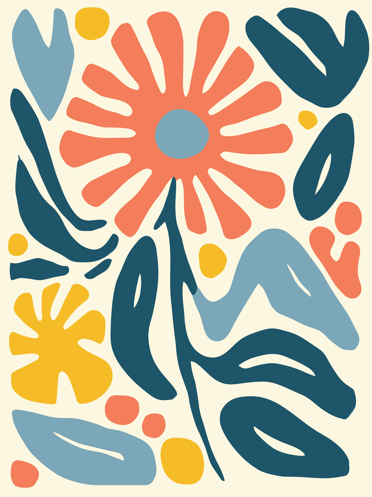 Abstract Floral Painting 3