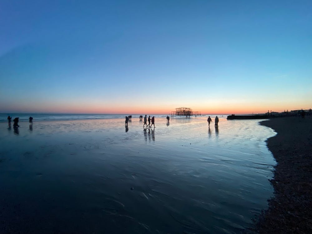 Sunset at West Pier Brighton