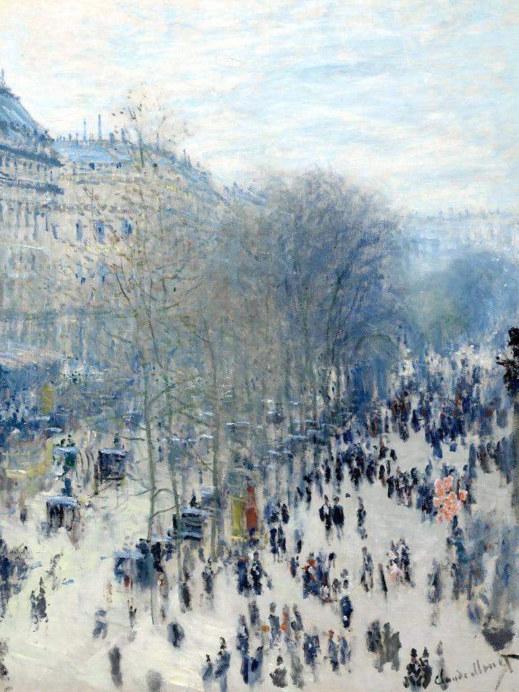 Claude Monet - Paris Street Scene