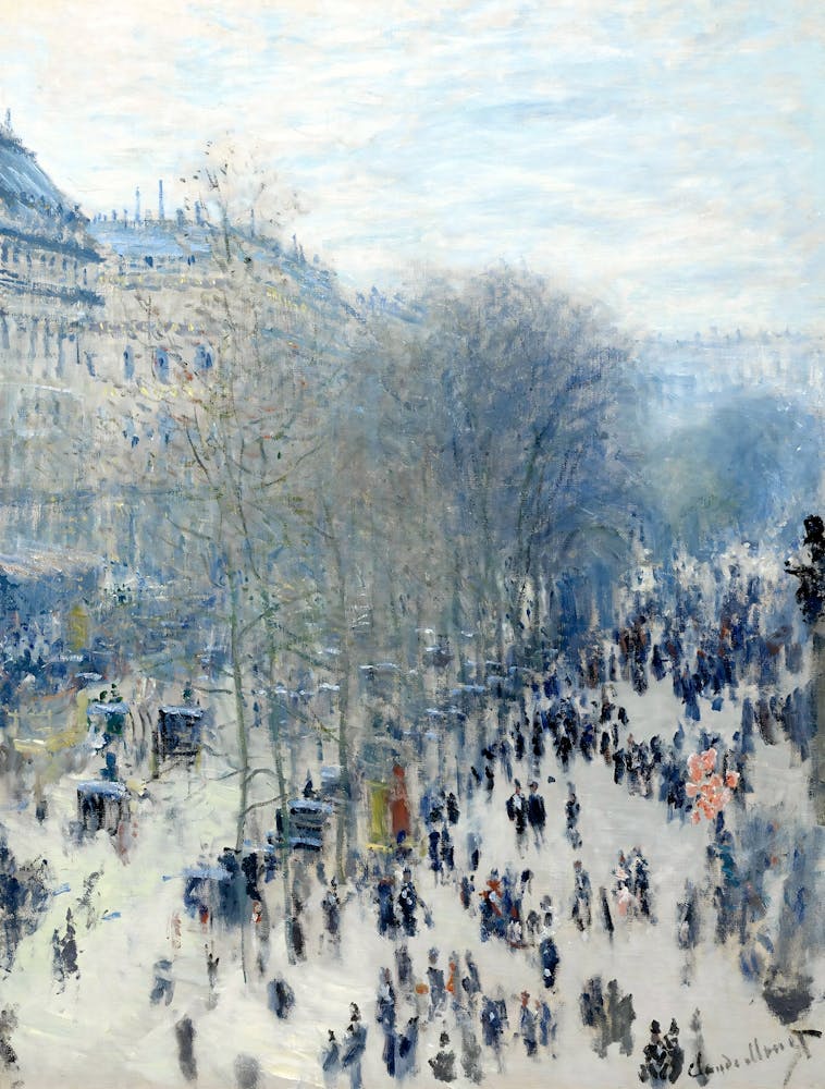 Claude Monet - Paris Street Scene