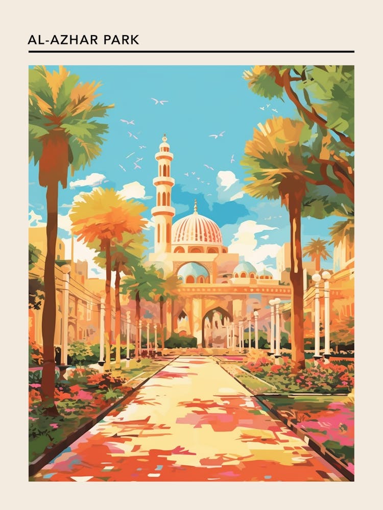 Al Azhar Park Kairo Ägypten