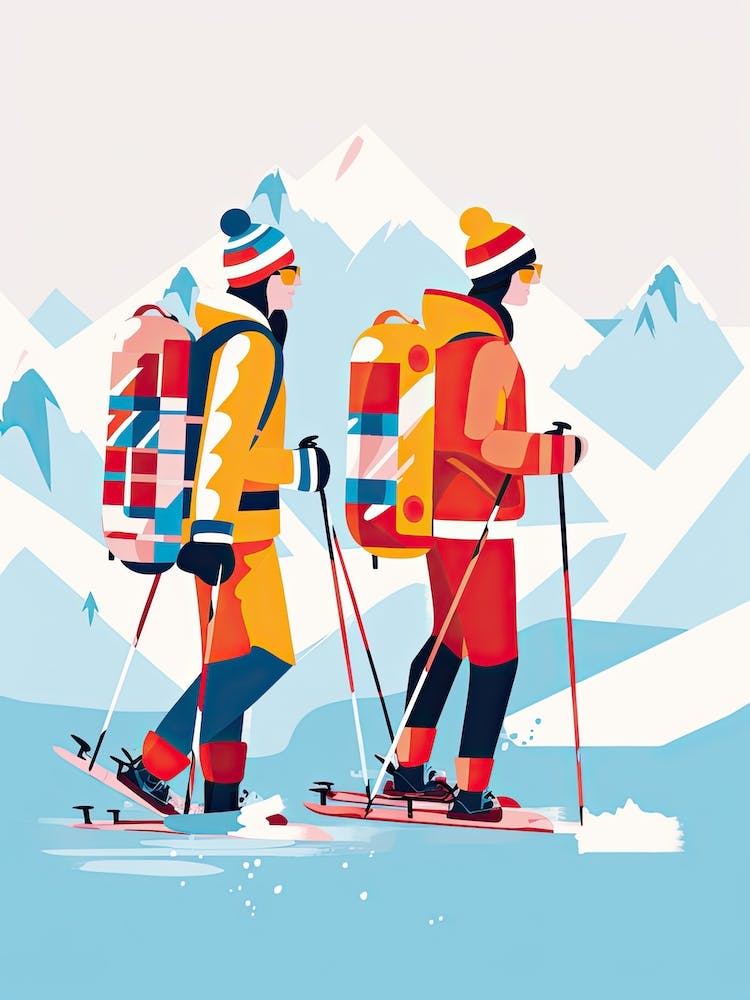 Cortina D Ampezzo   Italy, Ski Resort Illustration 3