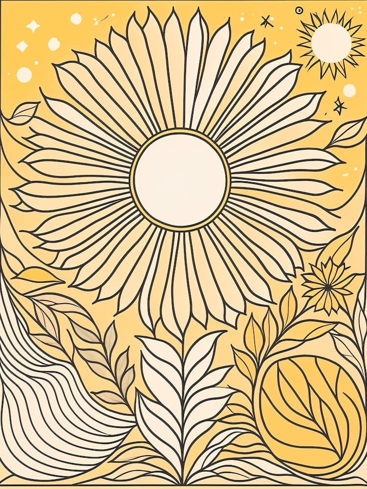 Sunflower Vector