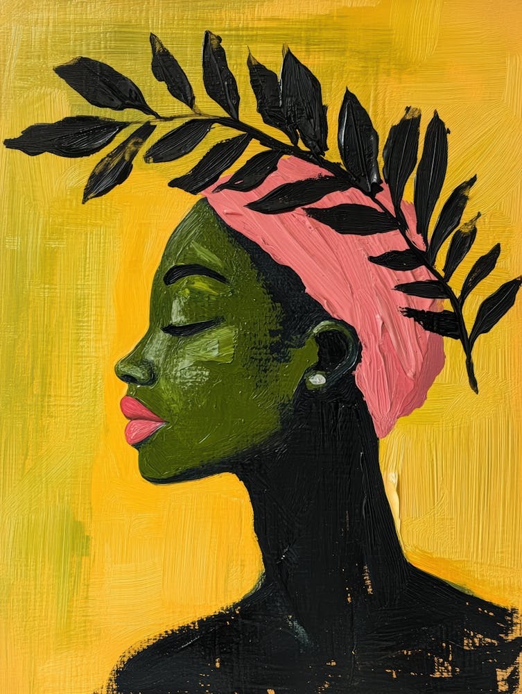 Portrait Of A Black Woman 25
