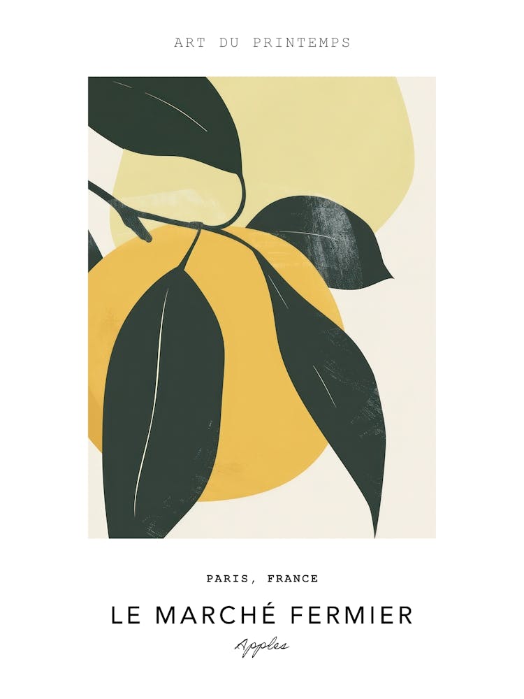 Apples Le Marche Fermier Poster 8