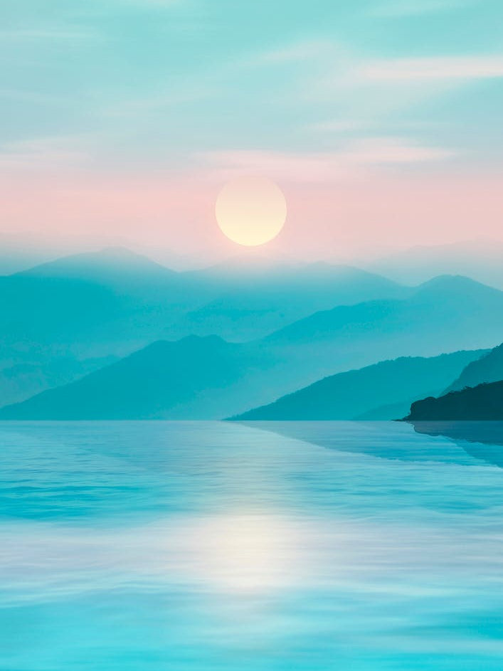 Calm Water In Turquoise