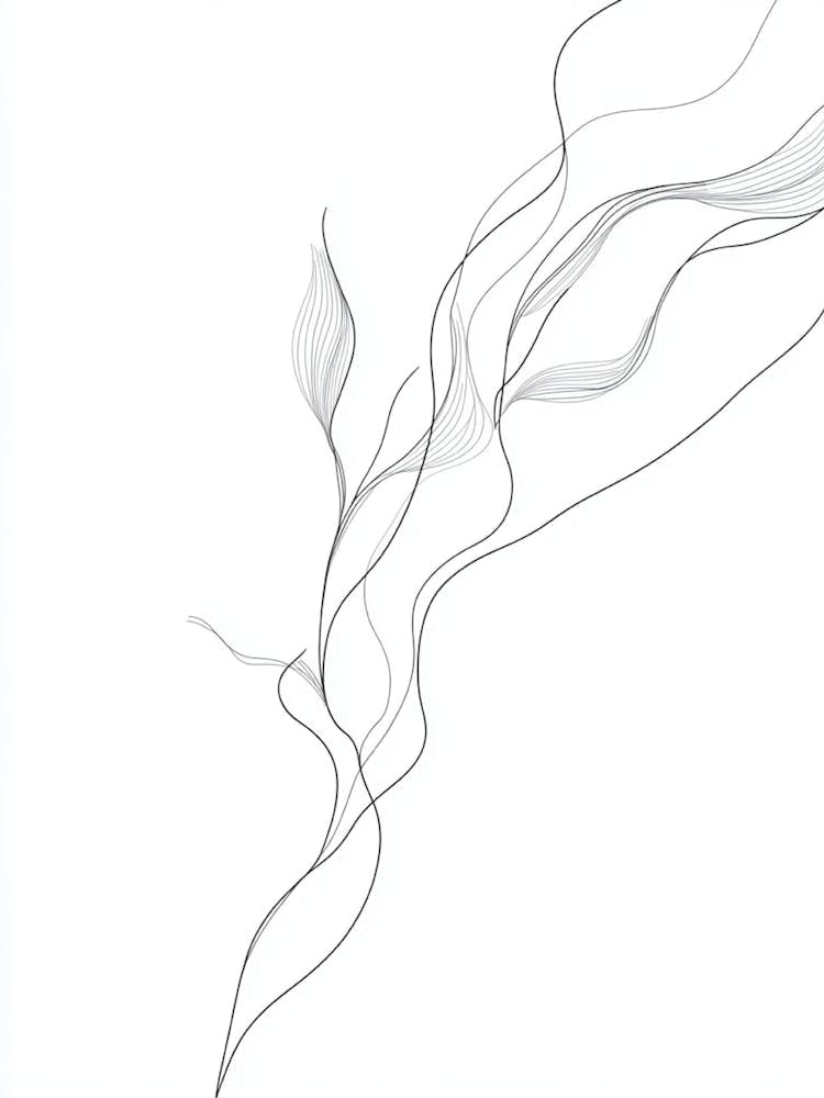 Abstract Line Drawing 5