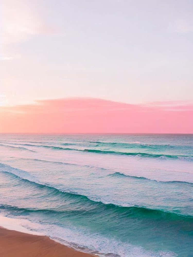 Dicky Beach, Australia Pink Photography 2