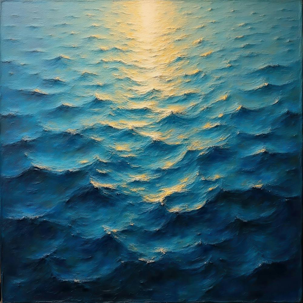 Sonnenaufgang über dem Ozean 2