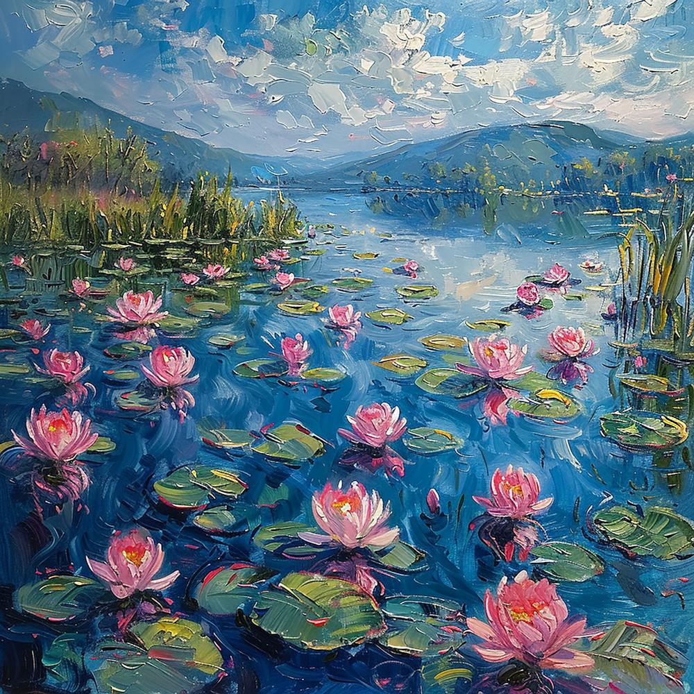 Pink Water Lilies - abstract art, abstract painting city wall art, colorful wall art, home decor, minimal art, modern wall art, wall art, wall decoration, wall print colourful wall art, decor wall art, digital art, digital art download, interior wall art, downloadable art, eclectic wall, fantasy wall art, home decoration, home decor wall, printable art, printable wall art, wall art prints, artistic expression, contemporary, modern art print, unique artwork,