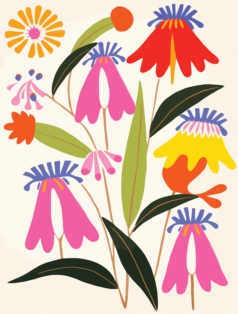 Flowers And Birds