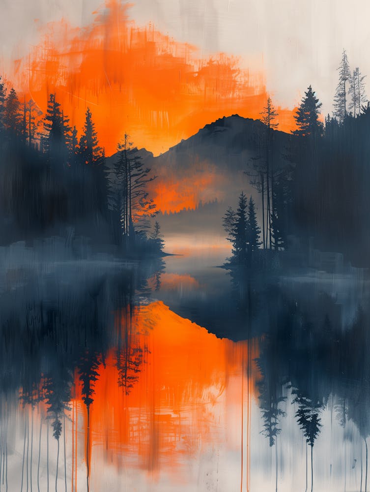 Sunset In The Mountains 4