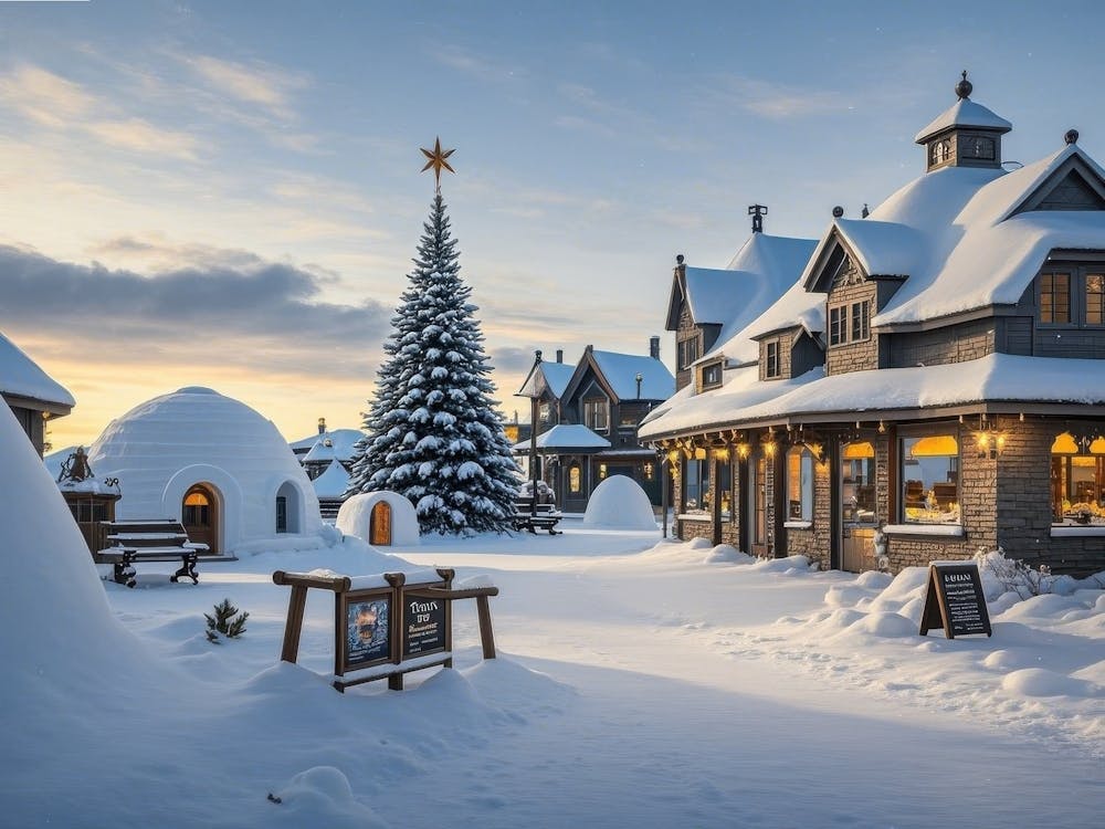 Iglu-Dorf