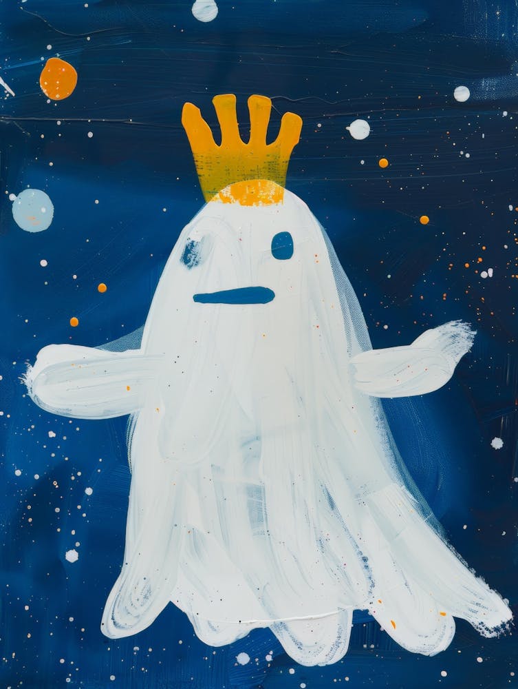 Ghost With Crown 1