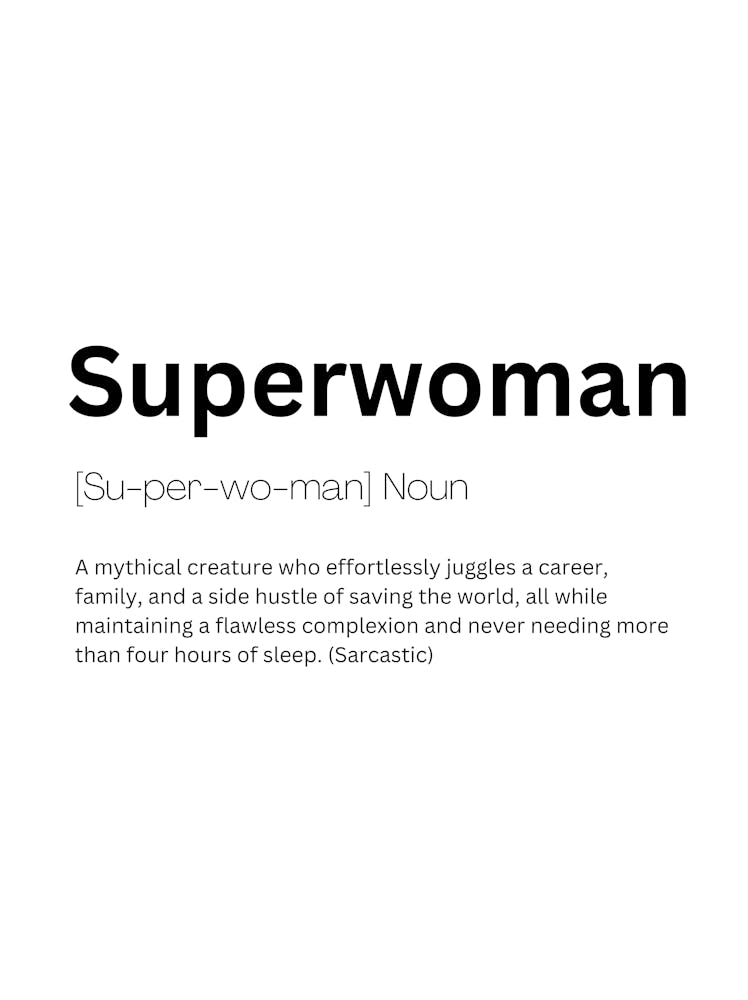 Superwoman Definition Meaning