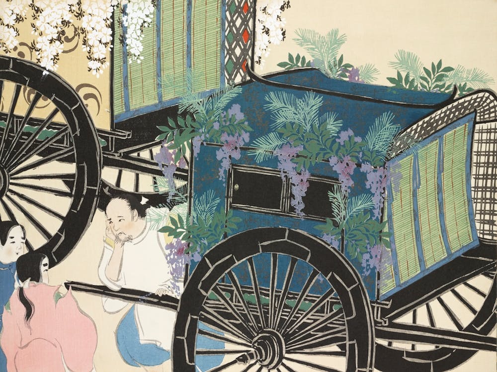 Oiseaux de Momoyogusa –Flowers Of A Hundred Generations, Kamisaka Sekka (6)