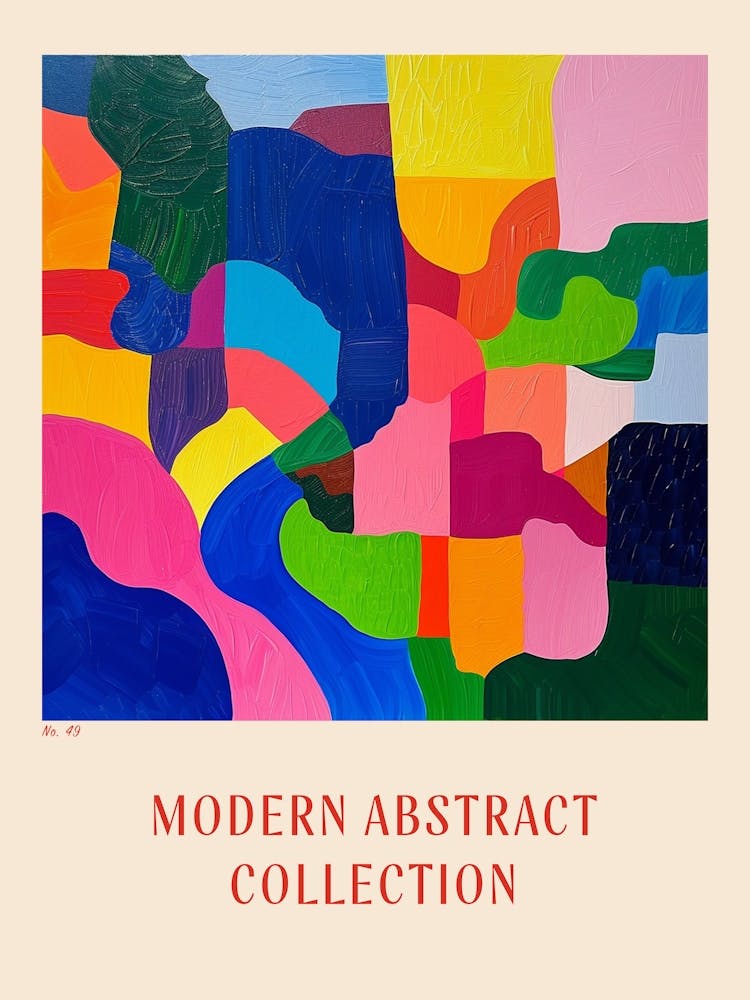 Modern Abstract Collection Poster 49