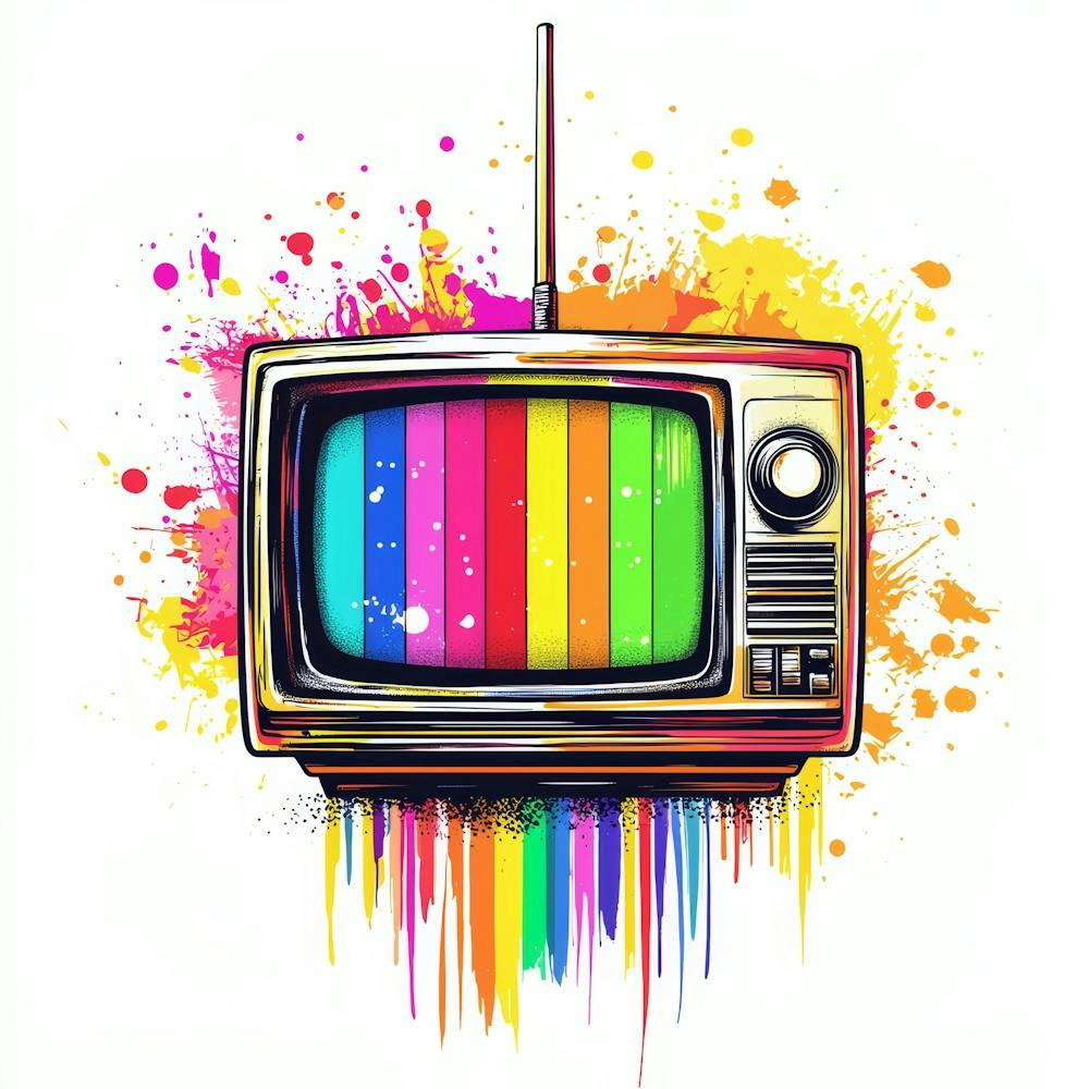 Design Pop Culture Inspired Retro Tv