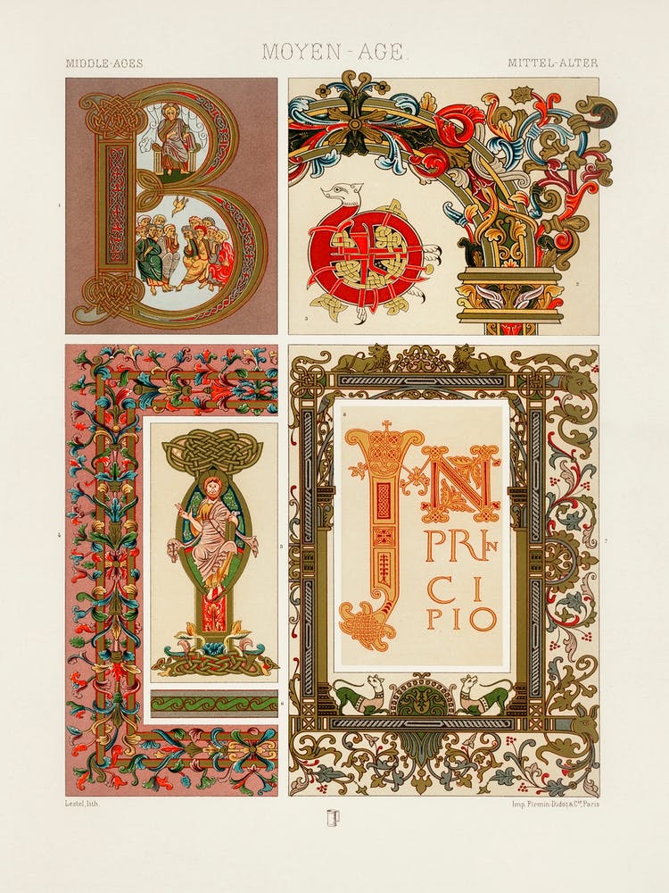Middle Ages Pattern, Albert Racine (17)