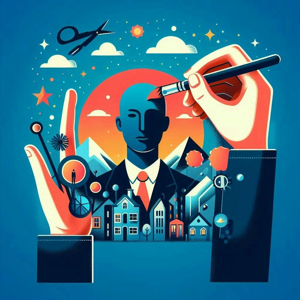 Illustration Of A Businessman