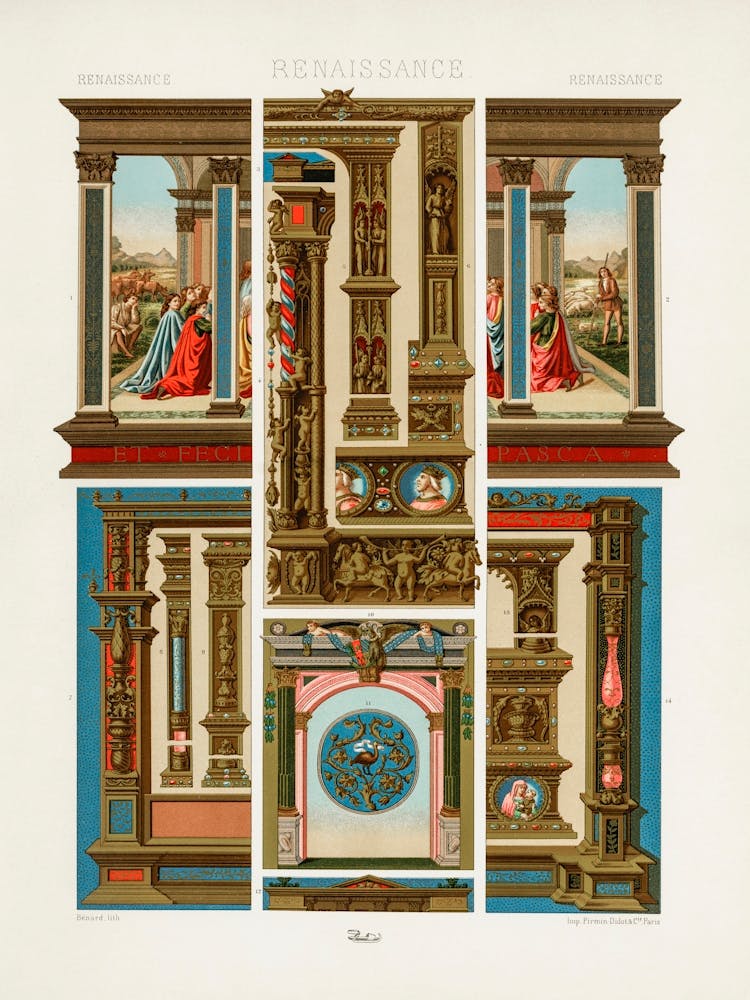 Renaissance Pattern, Albert Racine 9