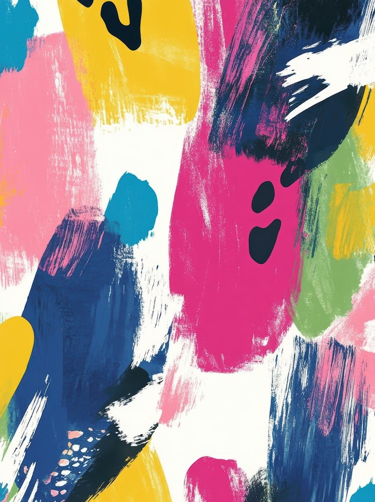 Abstract Brushstrokes 60
