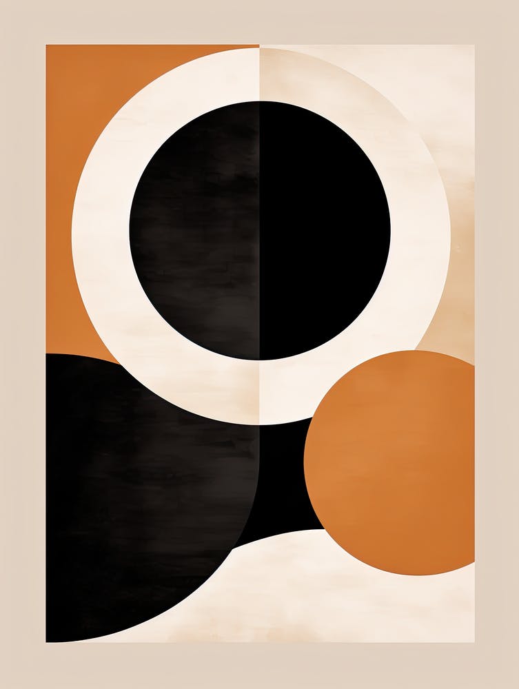 Beige Illusions; Mid Century Muted Mirage