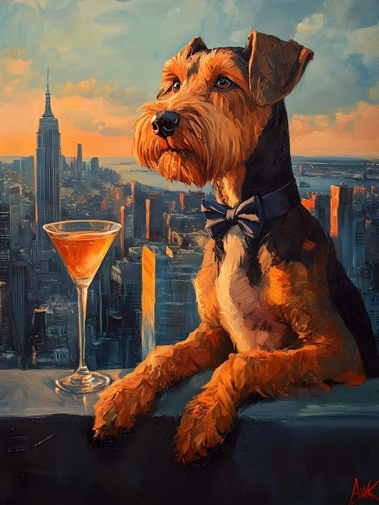 Sophisticated Airedale 4