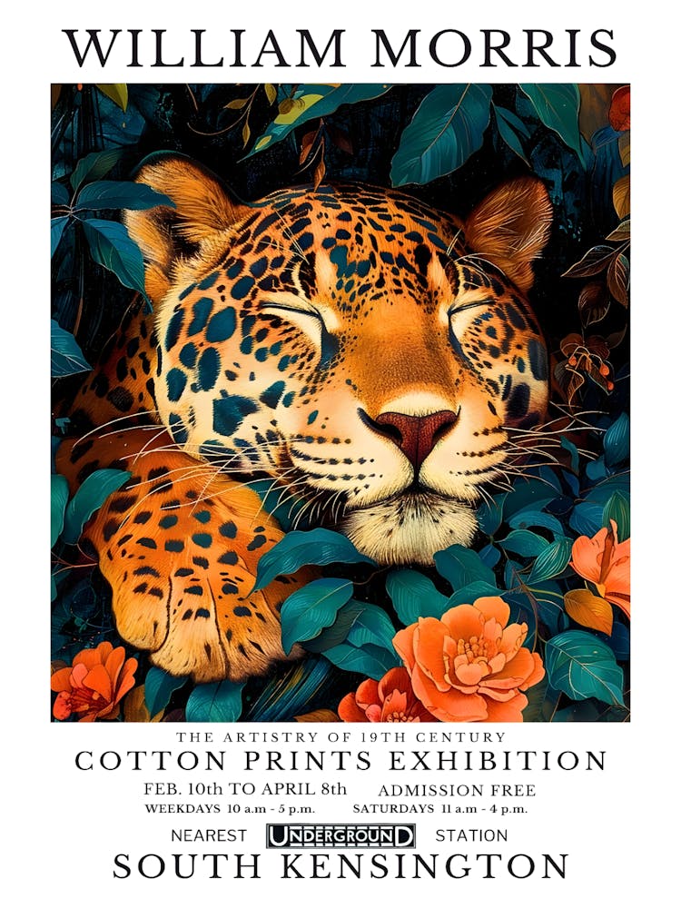 William Morris Cotton Prints Exhibition 14