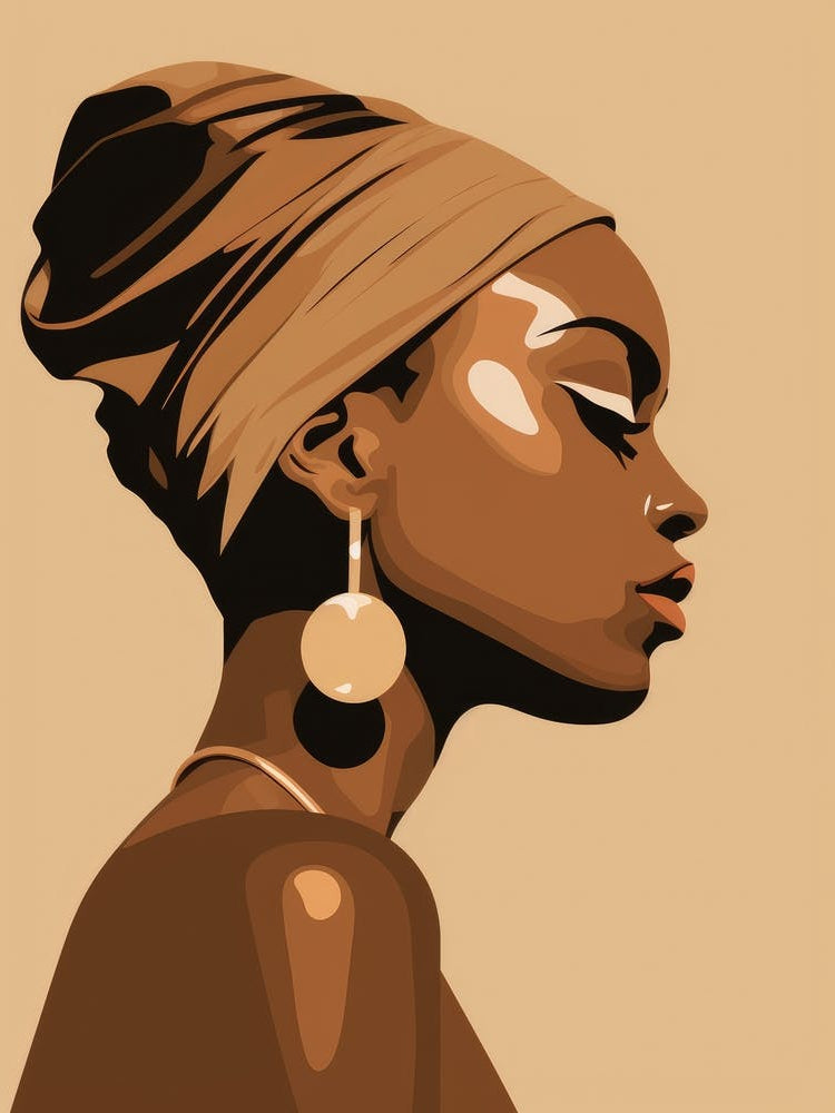Portrait Of African Woman 8