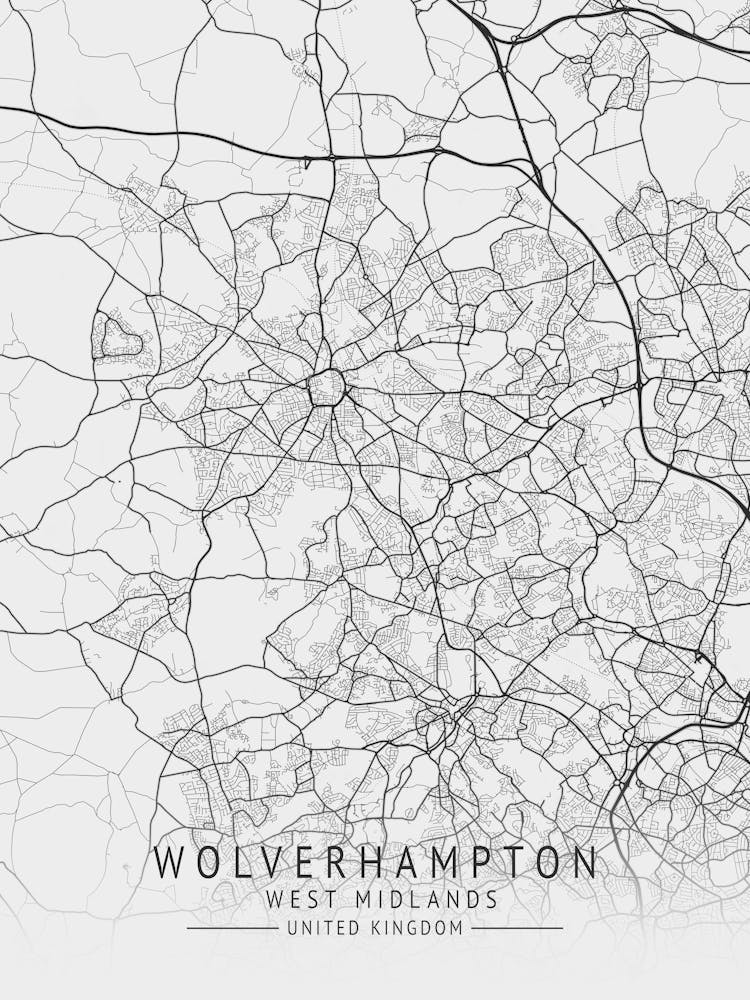 Wolverhampton Map