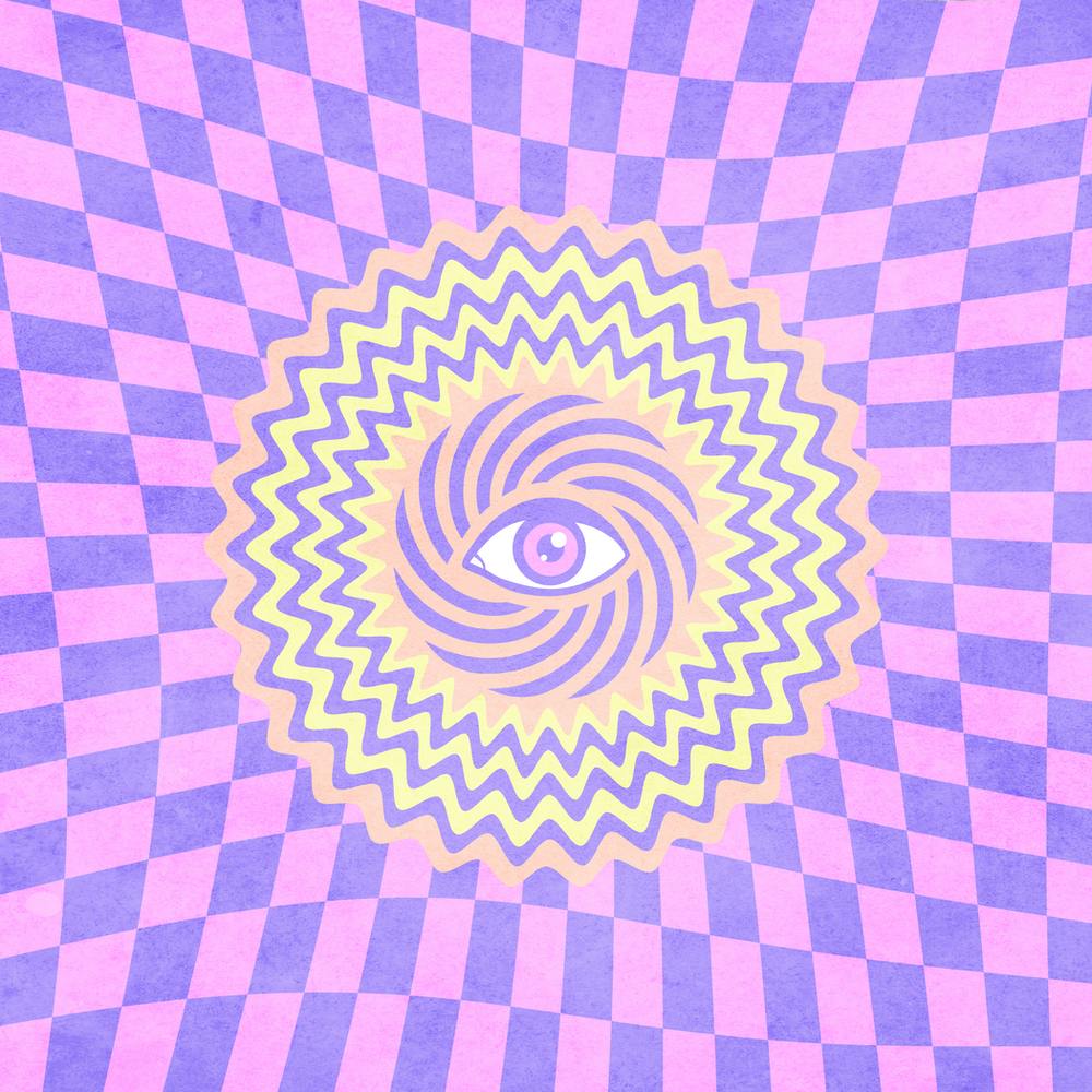 All Seeing Eye in groovy style