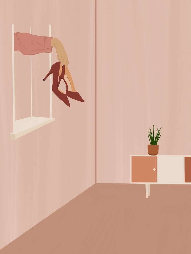 Chasing dreams in high heels