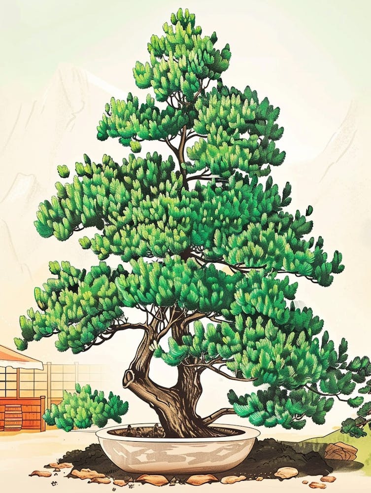 Juniper Tree Storybook Illustration 1