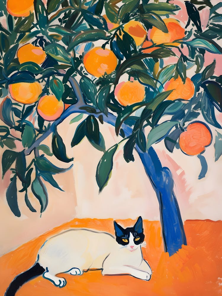 Orange Tree Cat 1