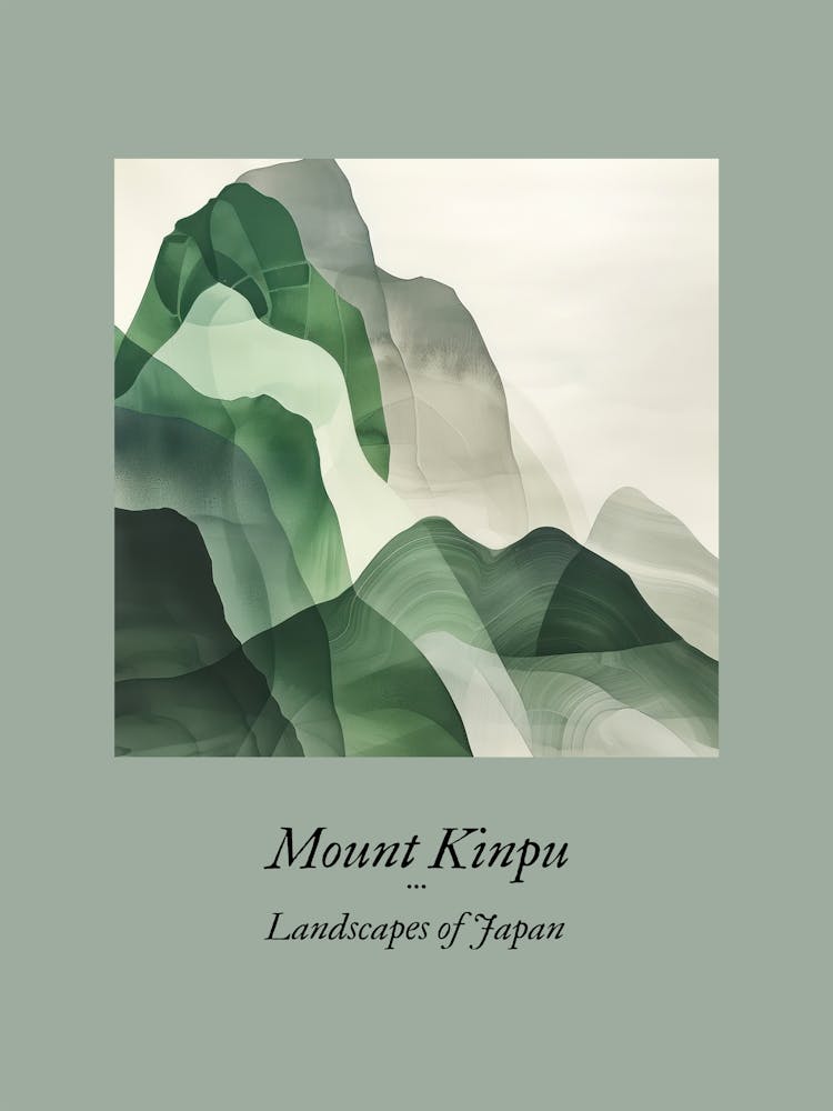 Landscapes Of Japan Mount Kinpu 14